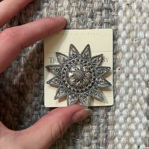 Vintage Sterling Silver Brooch
